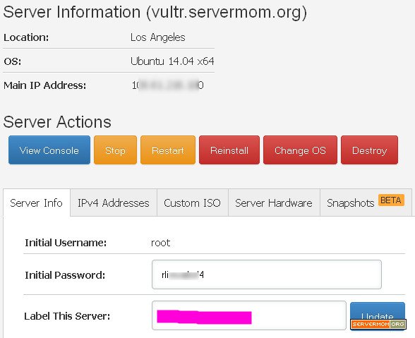 how to creat build a vps on vultr
