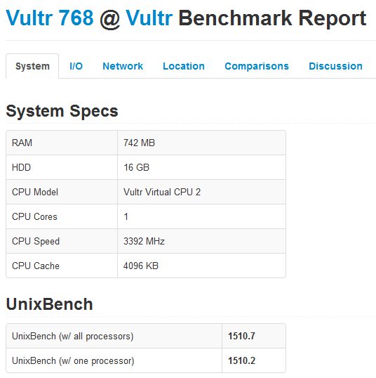 vultr test review benchmark 3